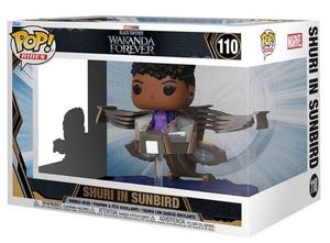 Funko POP! Аттракционы, коллекционная фигурка, Черная Пантера, Шури в Sunbird