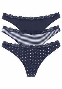 LASCANA Трусики в синем цвете