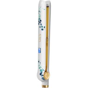 Плойка для завивки и выпрямления волос двойного применения с ионами, 3D плавающая панель нагрева 9919 OES, белый