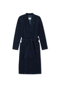 Халат Перо Терри SCHIESSER, темно-синий