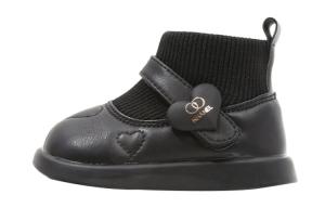 Нескользящие детские туфли среднего размера для младенцев и малышей MAIBUXIONG, черный