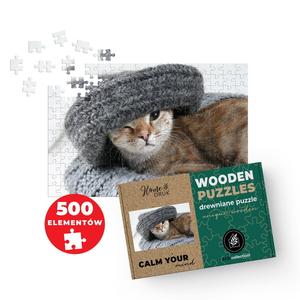 ДЕРЕВЯННЫЙ ФОТОПАЗЛ из ВАШЕГО ФОТО В ПОДАРОК ​​500 штук 60х40см HOME DRUK