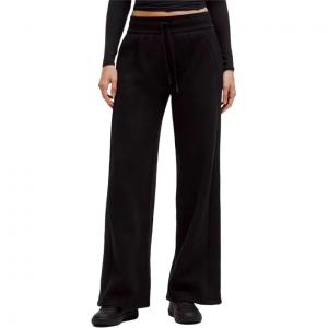 Женские спортивные штаны Scuba Series вязаные pomegranate Lululemon, черный