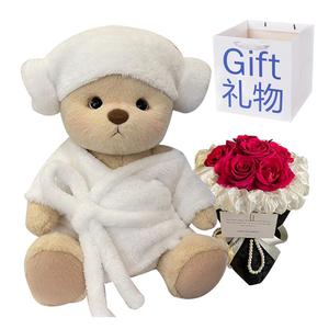 Плюшевый мишка Teddy Joint маленький милый медвежонок 30 см Dolls and bears dance