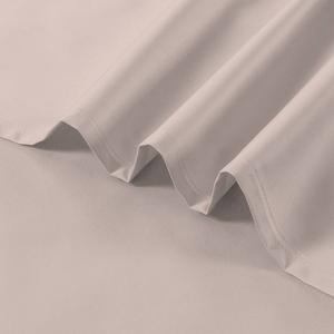 Комплект сатиновых простыней или наволочек Color Sense, плотность нити 300, устойчивый к морщинам, цвет Peach