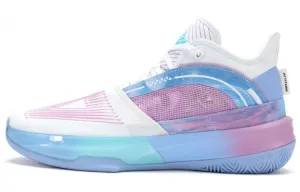 State Extremely Large Triangle 1.0 текстиль, искусственная кожа, нескользящая, устойчивая к истиранию, мид-топ PEAK, экрю/светло-фиолетовый