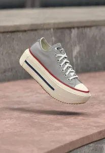 Тренажеры chuck taylor all star lift double stack Converse, Grey Area/Egret/Garnet