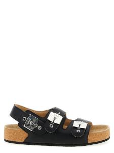 Сандалии Balenciaga x Scholl BALENCIAGA, черный