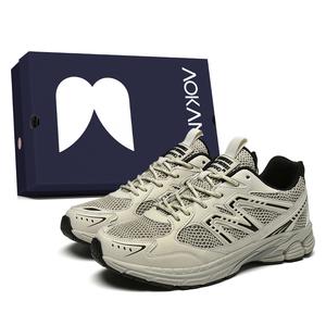 AOKANG Амортизирующие износостойкие легкие нескользящие низкие массивные кроссовки мужские Haze Sand+Giveaway, цвет Haze Sand+Giveaway