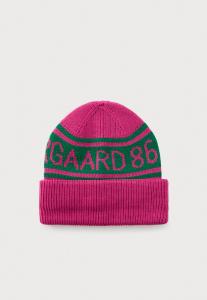 Шапка Mads Nørgaard COPENHAGEN BEANIE UNISEX, Fuchsia Pink/Black/Pink