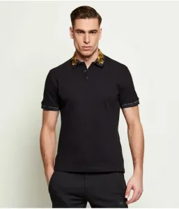 Полюс slim fit Versace Jeans Couture, черный