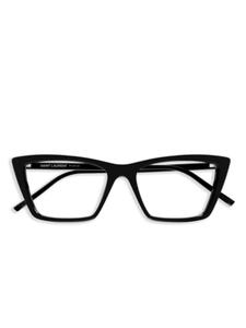 Тонкая оправа очков Saint Laurent Mica Saint Laurent Eyewear, черный