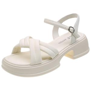 Женские сандалии на одной застежке PARK DANCE, белый