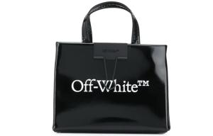 OFF WHITE Кожаная Сумка Мини Женская Черная OFF-WHITE