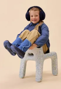 Зимние сапоги freezy Affenzahn, Dunkelblau