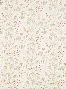 Летний урожай шторы по индивидуальным размерам Sanderson, Claret/Olive