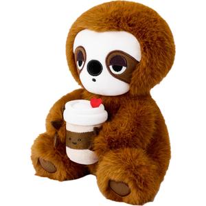 JTOP Куклы из коллекции Tired Collection, Kitten, Bunny, Panda, Sloth, плюшевая кукла, высота 23 см