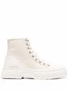 Высокие кеды с нашивками Virón, нейтральный