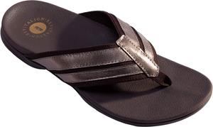 Сандалии Revitalign Webbed Flip-Flop, бронзовый