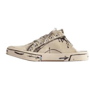 Тапочки женские Balenciaga, бежевый