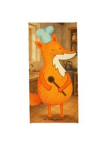 Mr. & Mrs. Panda Полотенце с дизайном «Белая лиса» и надписью «Без слов»