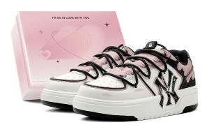 MLB Кроссовки Chunky Liner Romantic Treat, Blackberry Cookie Low Top для скейтбординга, унисекс, черно-розовые