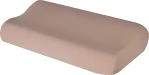 Наволочка Theonoi для подушек для шеи, подушек для поддержки шеи, оздоровительных подушек из хлопка, размеры от 35x60 до 45x75 см (серо-коричневый 108) THEONOI