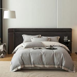 LUOLAI HOME Комплект постельного белья 1,5 спальный, 4 предмета, пододеяльник 200x230 см, простыня, цвет Secret Realm