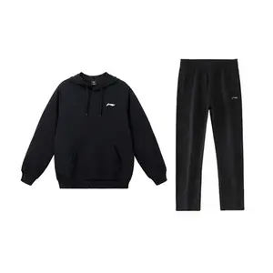 LINING Повседневная спортивная одежда Unisex Black+Black