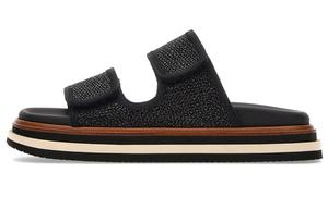 Сандалии на плоской подошве с ремешком на липучке HOGAN, Original Shoe Box Included