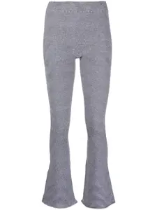 Расклешенные брюки Tent средней посадки Isa Boulder, черный