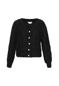 Usha Вязаный кардиган в черном цвете