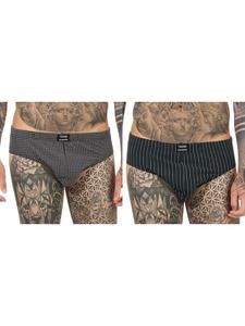 Трусы NORMANN, цвет ringel weiß/schwarz