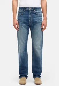 Удобные джинсы прямого кроя 7 For All Mankind, Mid Blue