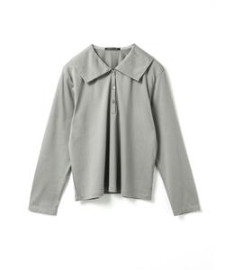 Рубашка-поло Mizuiro Ind с широким воротником, цвет Gray