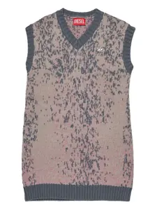 Трикотажное платье Diesel Kids, нейтральный