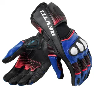 Женские перчатки Зены 4 REV'IT!, черный/синий