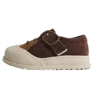 Нескользящие низкие туфли для малышей (для младенцев и малышей) MAIBUXIONG, коричневый