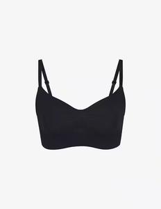 Бесшовный скульптурный бралетт SKIMS, цвет Onyx