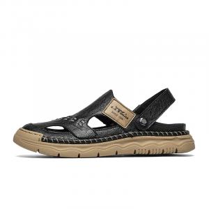 G.N.SHIJIA Пляжные сандалии Black Gold Ox Collection для мужчин