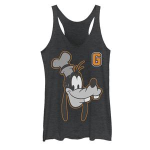 Майка для юниоров Disney Goofy Varsity с надписью и портретом Licensed Character