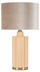 Настольная лампа Mauro Ferretti Perly D, розовый - стекло - 41 x 70 x 41 см