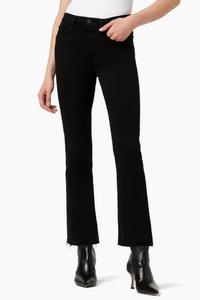 Джинсы Callie Boot с необработанным краем черного цвета JOE'S Jeans