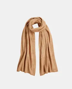 Шарф цвета верблюжьей шерсти Tommy Hilfiger