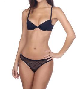 Бюстгальтер Duet Lace Padded черного цвета Timpa Lingerie