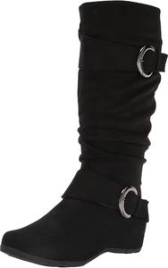 Женские сапоги Journee Collection до середины голенища, Black