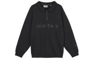 Толстовка унисекс черная Fear Of God Essentials, черный