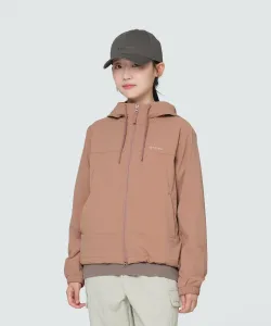 Женская полуукороченная куртка с капюшоном Lago