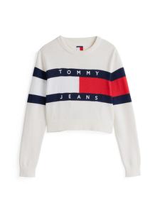 Свитер Tommy Jeans, White/Natural White