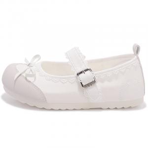 SNXR Туфли Мэри Джейн на плоской подошве, бежевые женские